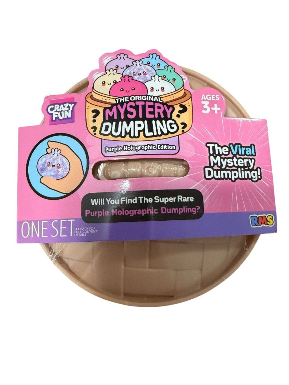Viral Dumpling RMS Purple Holographic Series New Unopened